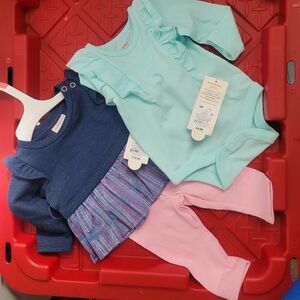 Nwt cat jack newborn baby girl